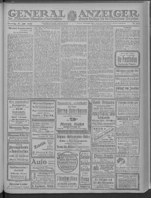 Münchner neueste Nachrichten Dienstag 17. Juni 1919