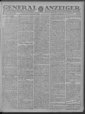 Münchner neueste Nachrichten Mittwoch 5. Mai 1920