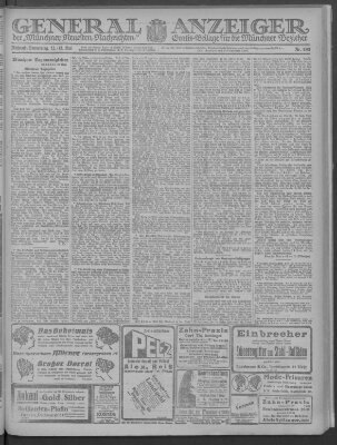 Münchner neueste Nachrichten Mittwoch 12. Mai 1920