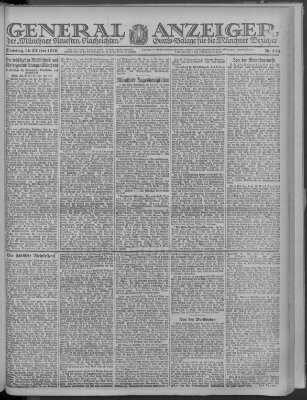 Münchner neueste Nachrichten Dienstag 26. Oktober 1920