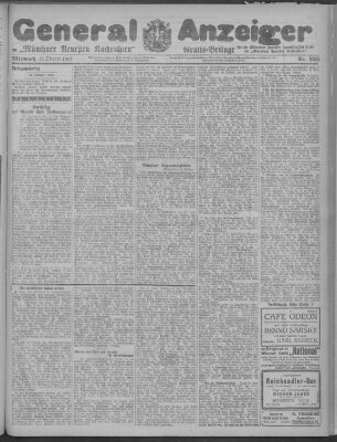 Münchner neueste Nachrichten Mittwoch 17. Oktober 1917