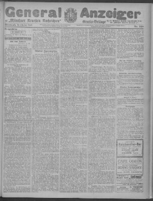 Münchner neueste Nachrichten Mittwoch 24. Oktober 1917