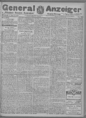 Münchner neueste Nachrichten Mittwoch 5. Dezember 1917