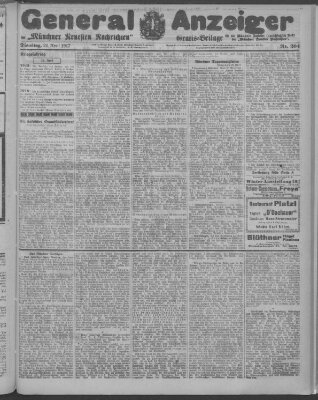 Münchner neueste Nachrichten Dienstag 24. April 1917