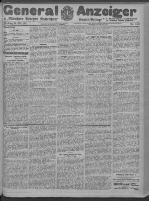 Münchner neueste Nachrichten Dienstag 20. März 1917