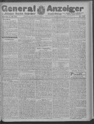 Münchner neueste Nachrichten Samstag 15. Juli 1916