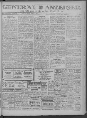 Münchner neueste Nachrichten Donnerstag 12. Juli 1923