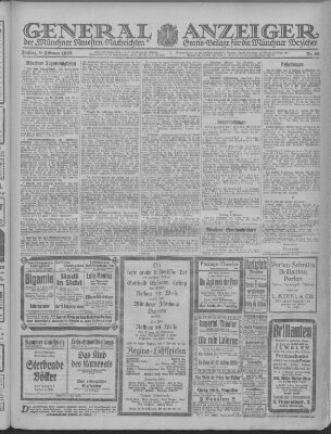 Münchner neueste Nachrichten Freitag 9. Februar 1923