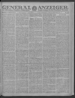 Münchner neueste Nachrichten Mittwoch 21. Dezember 1921