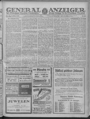 Münchner neueste Nachrichten Dienstag 6. März 1923