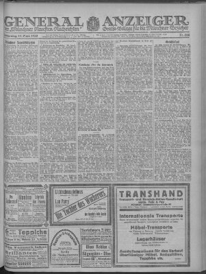 Münchner neueste Nachrichten Donnerstag 14. September 1922