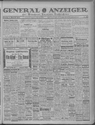 Münchner neueste Nachrichten Dienstag 6. November 1923