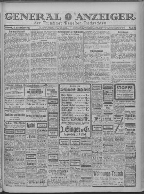 Münchner neueste Nachrichten Mittwoch 5. Dezember 1923