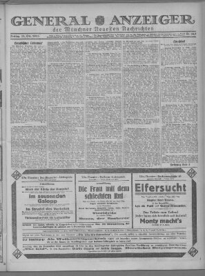 Münchner neueste Nachrichten Freitag 11. Dezember 1925