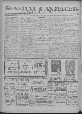 Münchner neueste Nachrichten Dienstag 14. April 1925