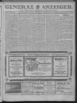 Münchner neueste Nachrichten Freitag 5. Dezember 1924