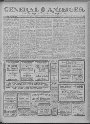 Münchner neueste Nachrichten Samstag 7. März 1925