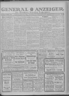 Münchner neueste Nachrichten Samstag 28. März 1925