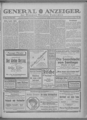 Münchner neueste Nachrichten Freitag 26. September 1924