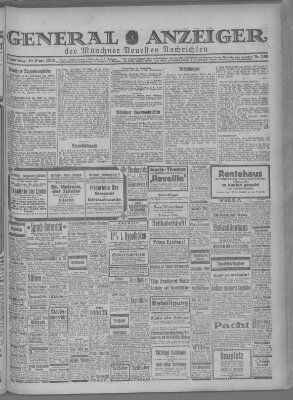 Münchner neueste Nachrichten Donnerstag 10. September 1925