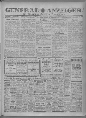 Münchner neueste Nachrichten Dienstag 6. Oktober 1925