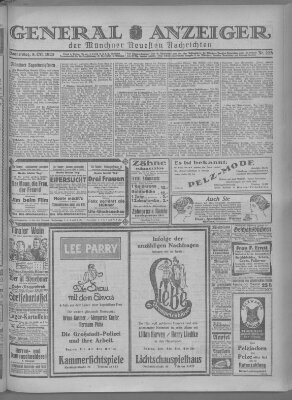 Münchner neueste Nachrichten Donnerstag 8. Oktober 1925