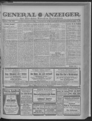 Münchner neueste Nachrichten Samstag 7. November 1925