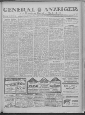 Münchner neueste Nachrichten Dienstag 17. Mai 1927