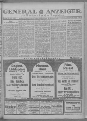 Münchner neueste Nachrichten Freitag 25. Februar 1927