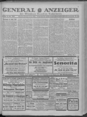 Münchner neueste Nachrichten Freitag 16. Dezember 1927