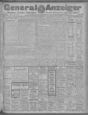 Münchner neueste Nachrichten Samstag 1. September 1900