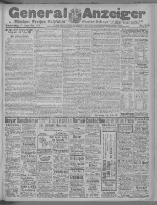 Münchner neueste Nachrichten Donnerstag 27. September 1900