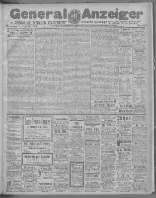 Münchner neueste Nachrichten Samstag 29. September 1900