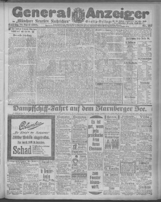 Münchner neueste Nachrichten Samstag 21. April 1900