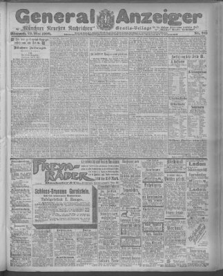 Münchner neueste Nachrichten Mittwoch 23. Mai 1900