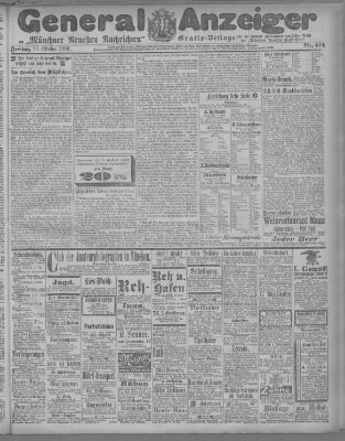 Münchner neueste Nachrichten Freitag 12. Oktober 1900