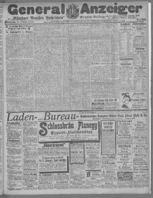 Münchner neueste Nachrichten Mittwoch 31. Oktober 1900