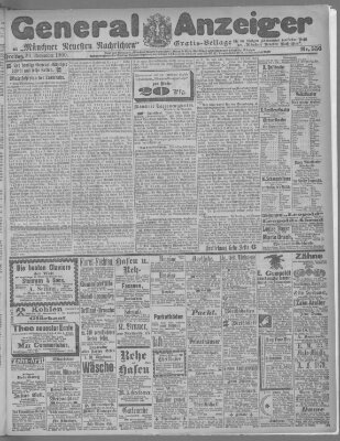 Münchner neueste Nachrichten Freitag 30. November 1900