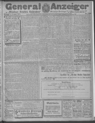 Münchner neueste Nachrichten Freitag 28. Dezember 1900