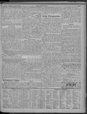 Münchner neueste Nachrichten Freitag 22. August 1890