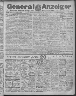 Münchner neueste Nachrichten Donnerstag 4. September 1902