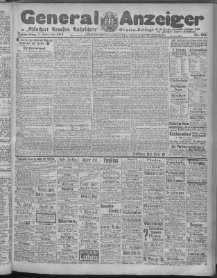 Münchner neueste Nachrichten Donnerstag 11. September 1902