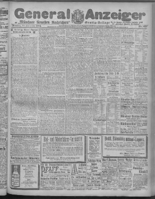 Münchner neueste Nachrichten Montag 15. September 1902