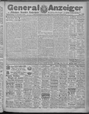 Münchner neueste Nachrichten Donnerstag 18. September 1902