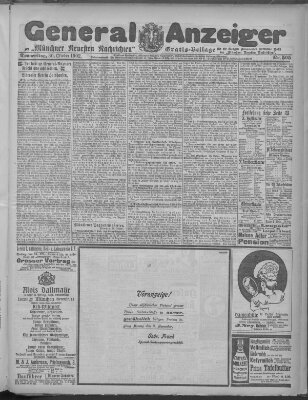 Münchner neueste Nachrichten Donnerstag 30. Oktober 1902