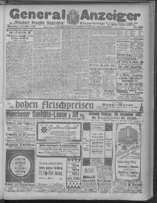 Münchner neueste Nachrichten Samstag 8. November 1902