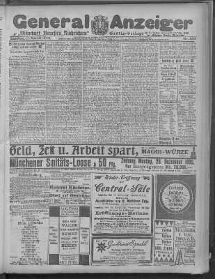 Münchner neueste Nachrichten Samstag 15. November 1902