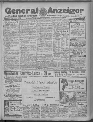 Münchner neueste Nachrichten Mittwoch 3. Dezember 1902