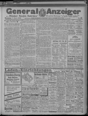 Münchner neueste Nachrichten Mittwoch 15. Januar 1902