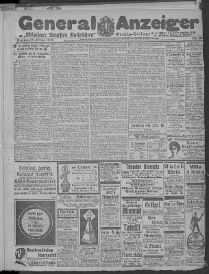 Münchner neueste Nachrichten Freitag 28. Februar 1902